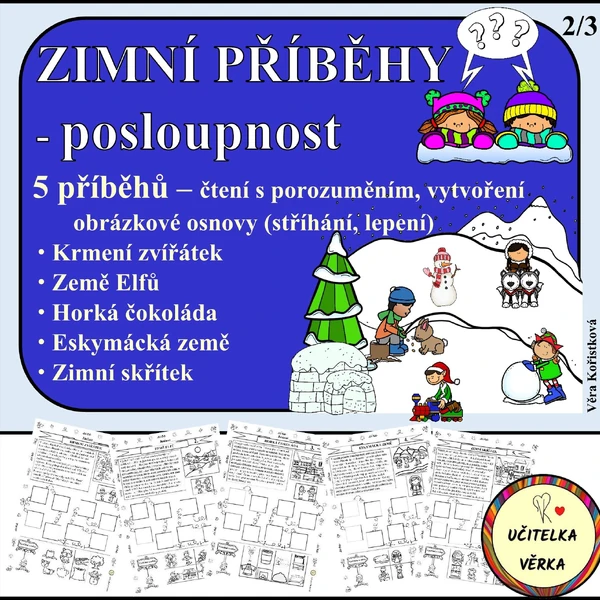ZIMNÍ PŘÍBĚHY - posloupnost