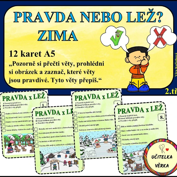 PRAVDA NEBO LEŽ? - ZIMA