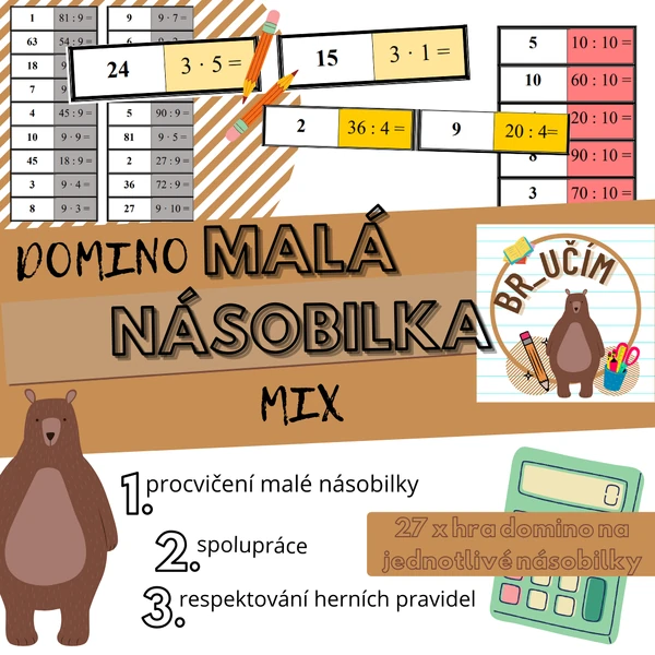 NÁSOBILKA - domina