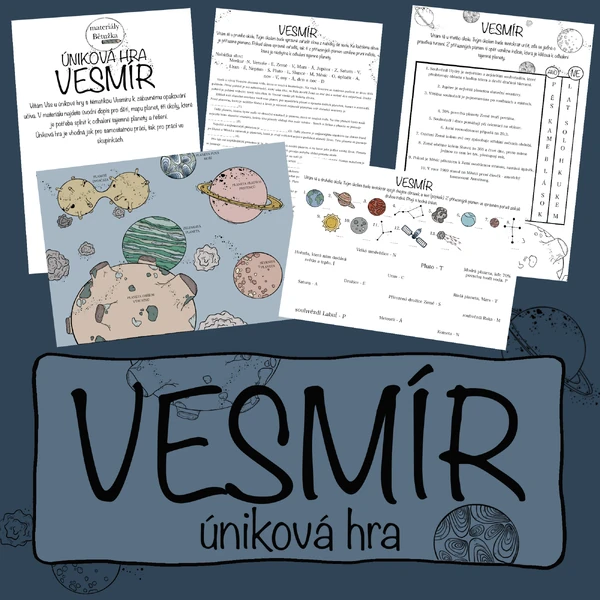 Vesmír - úniková hra