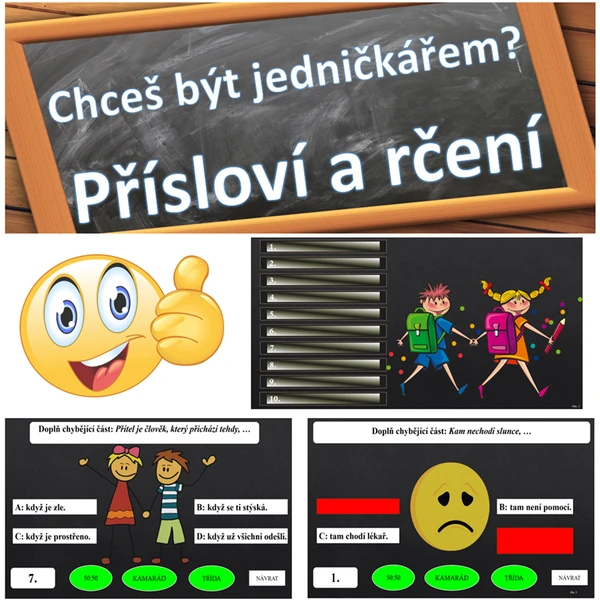 Chceš být jedničkářem? Přísloví a rčení
