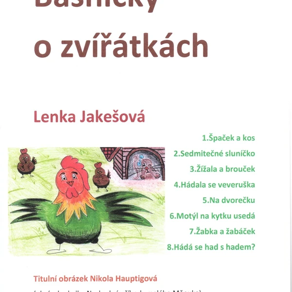 Výukový materiál Básničky o zvířátkách