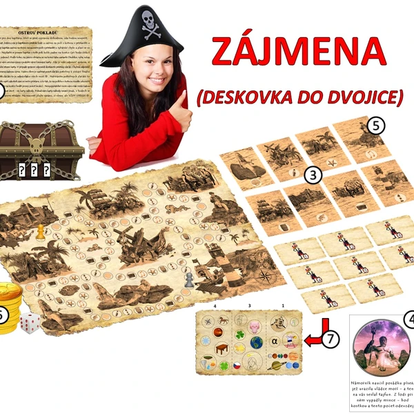 ZÁJMENA - deskovka do dvojice