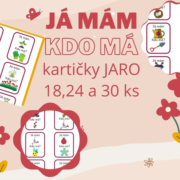 Já mám - kdo má, JARO (18, 24 a 30 karet)