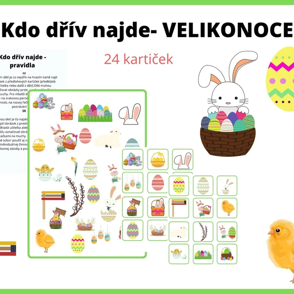 Velikonoce - postřehovka