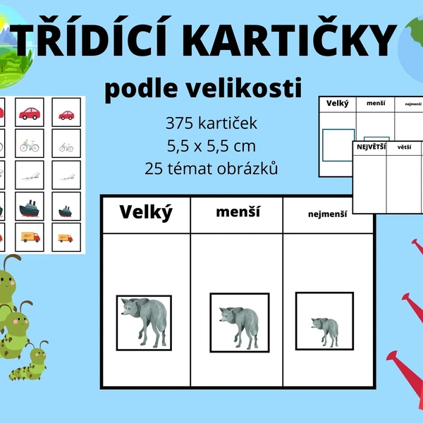Třídění podle velikosti
