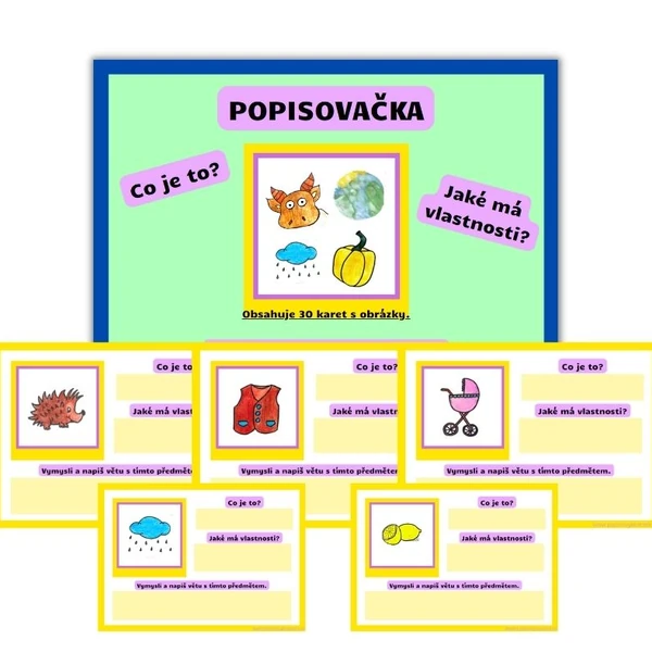 POPISOVAČKA - didaktická hra