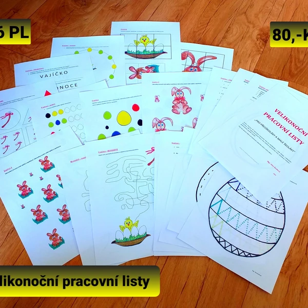 Velikonoční pracovní listy