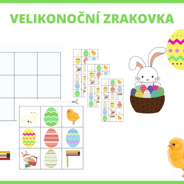 Velikonoční zraková hra 