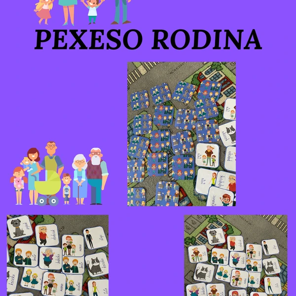 PEXESO RODINA