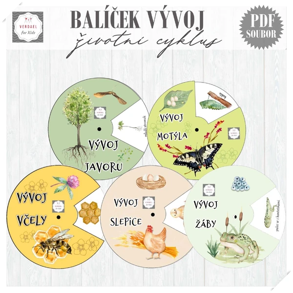 ŽIVOTNÍ CYKLUS - BALÍČEK 5