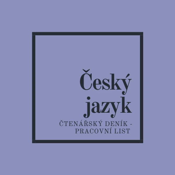 Čtenářský deník - pracovní list