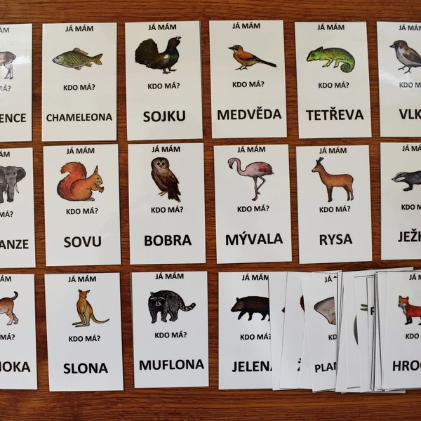JÁ MÁM, KDO MÁ - zvířata (2)
