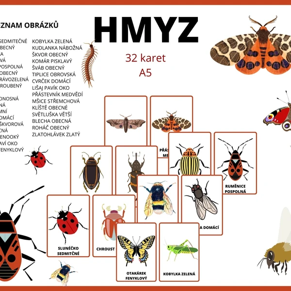 HMYZ - demonstrační obrázky