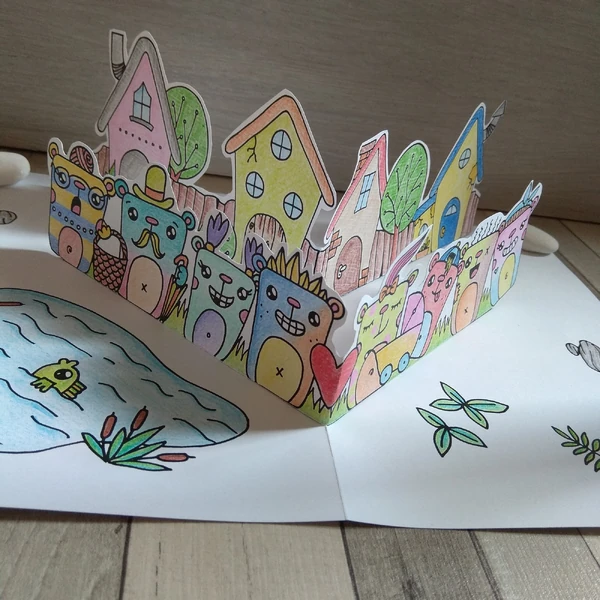 Pop-up městečko Doodlov