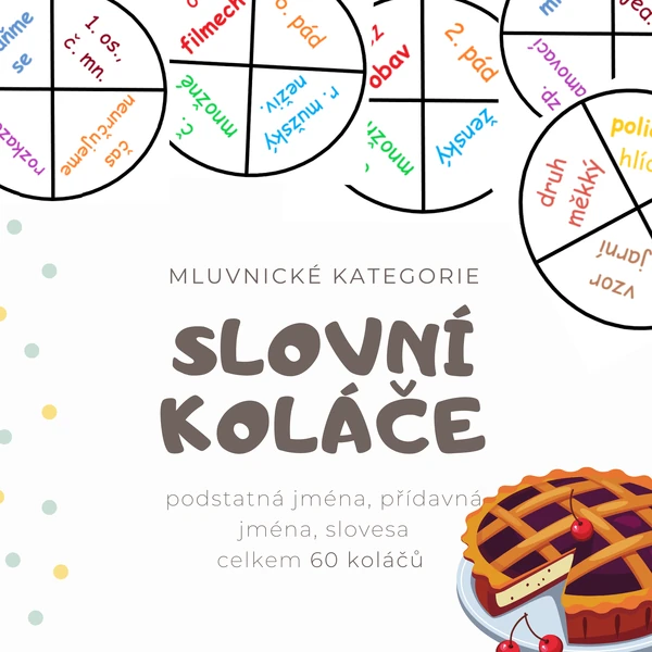 Slovní koláče - mluvnické kategorie