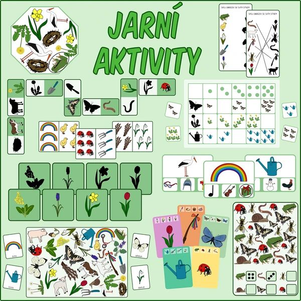 Jaro - Sada aktivit