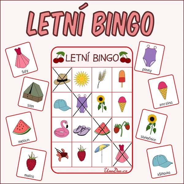 Léto - Bingo