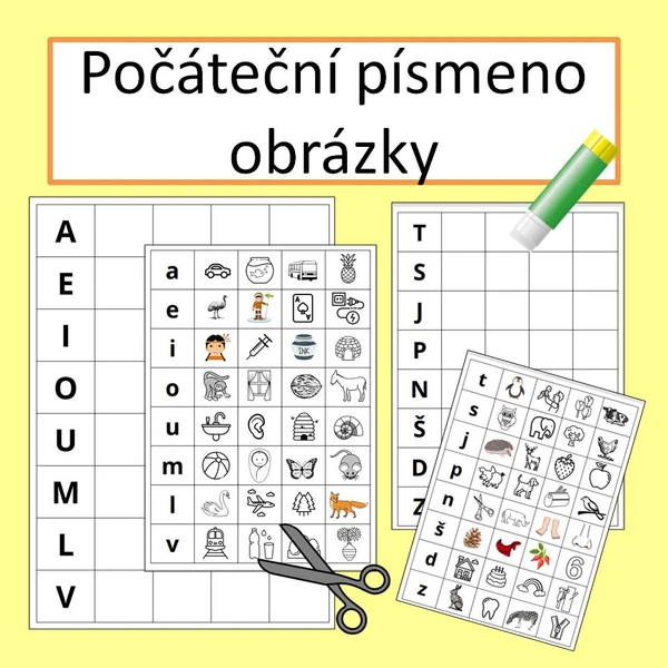 Počáteční písmeno - obrázky