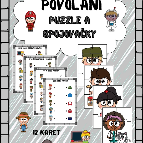 POVOLÁNÍ - SPOJOVAČKY A PUZZLE
