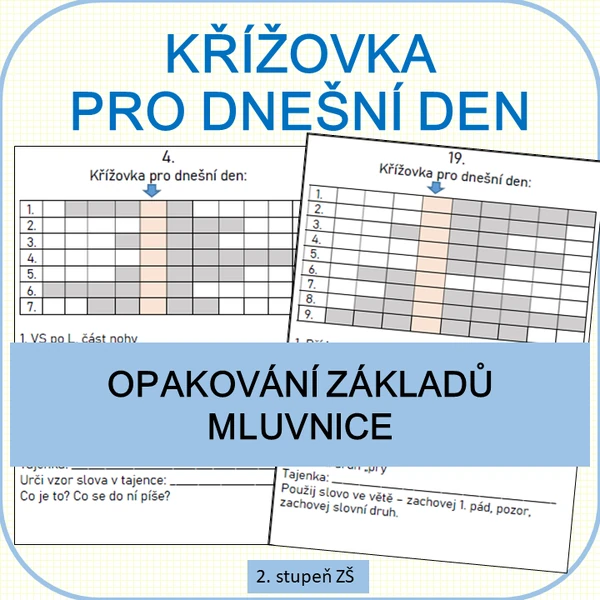 Křížovka na dnešní den