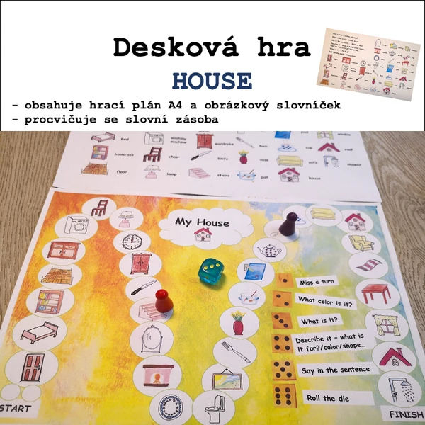 Desková hra HOUSE
