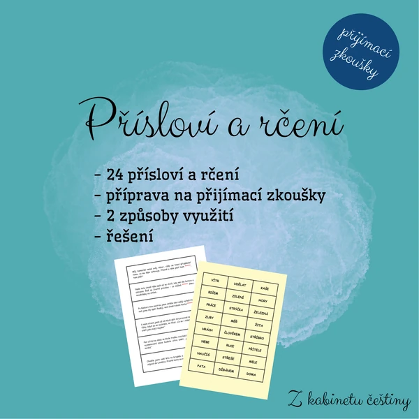 Přísloví a rčení