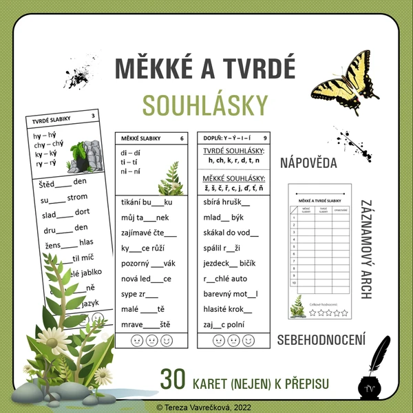 Tvrdé a měkké slabiky