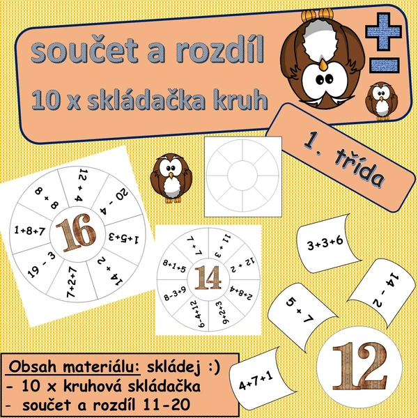 Součet rozdíl 11-20