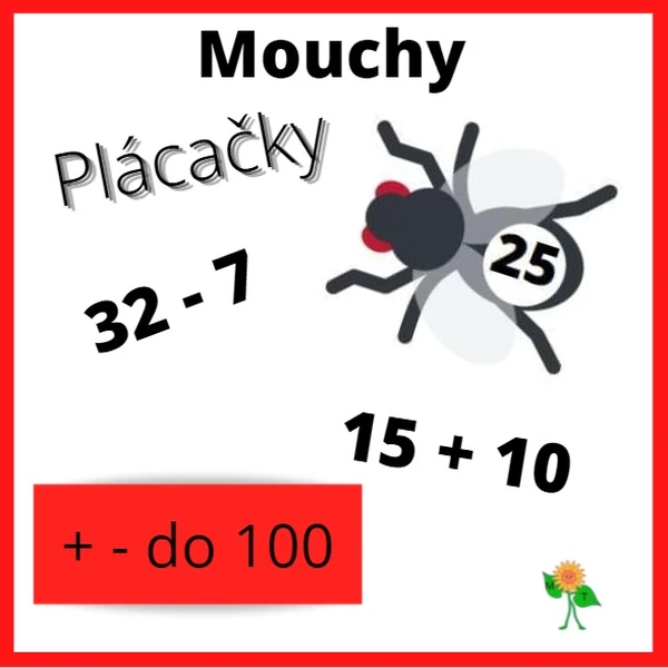 Plácačky + - do 100