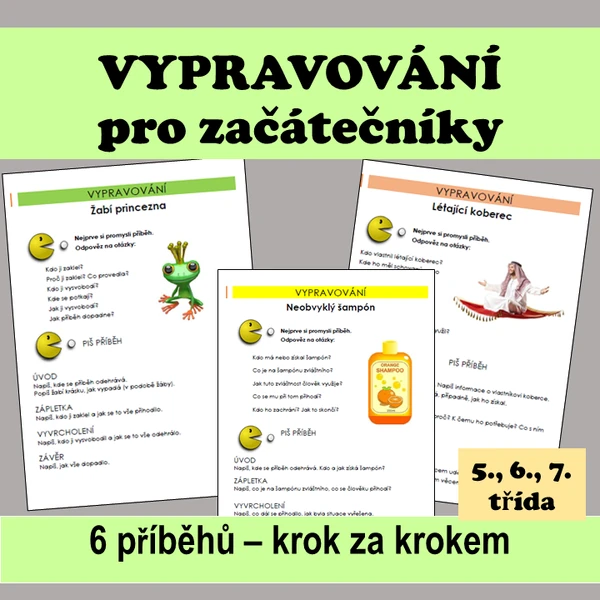 Vypravování krok za krokem
