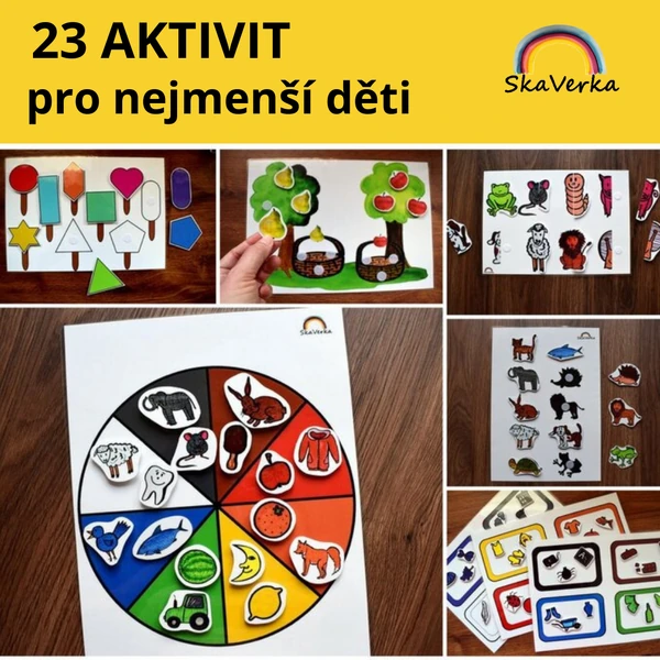 23 aktivit pro nejmenší děti
