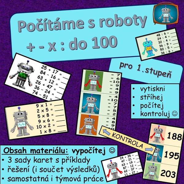 Počítáme s roboty