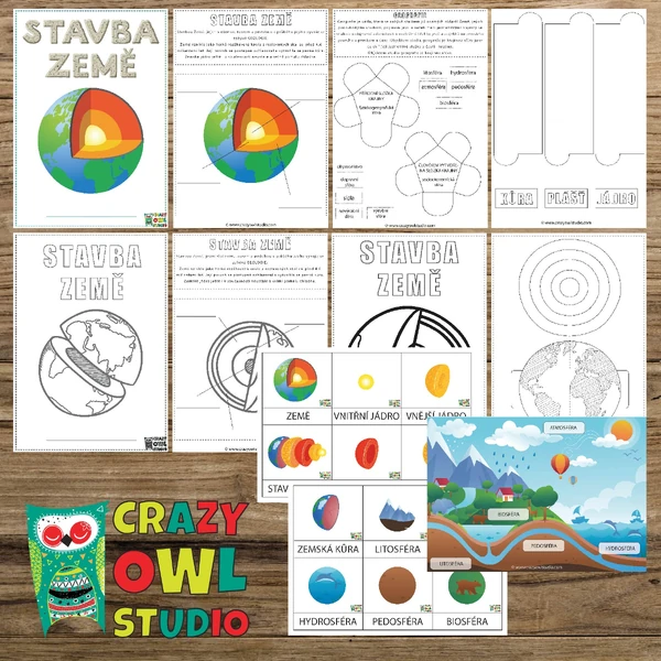 Lapbook STAVBA ZEMĚ