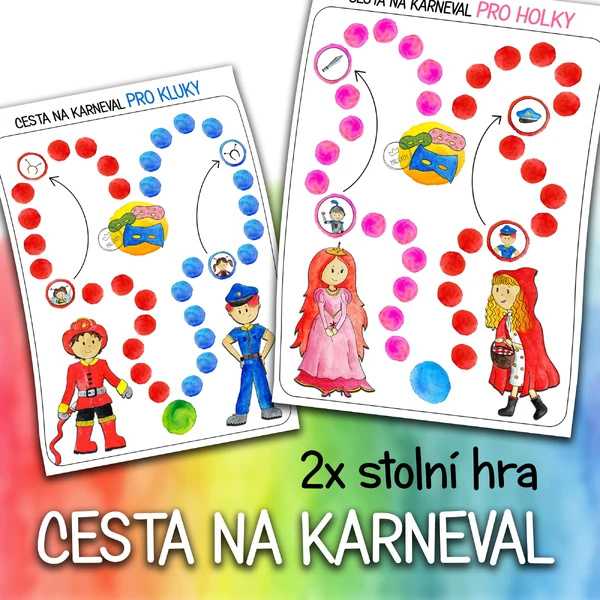 CESTA NA KARNEVAL - stolní hry