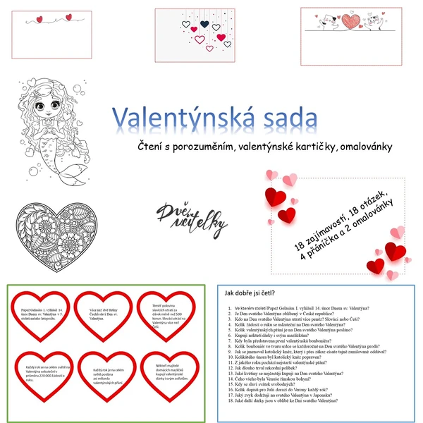 Valentýnská sada