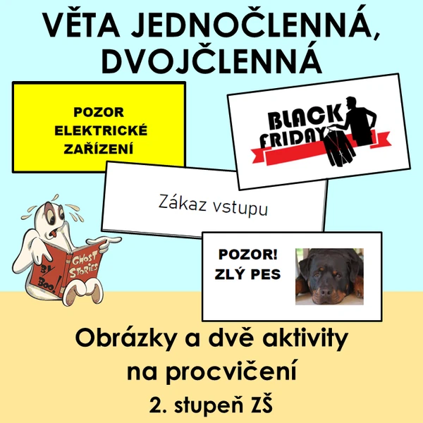 Věta jednočlenná, dvojčlenná, ekvivalent