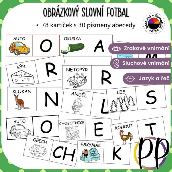 Obrázkový slovní fotbal