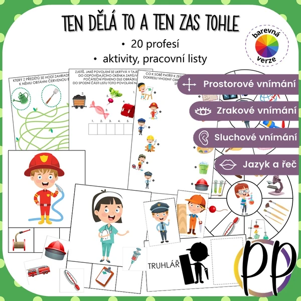 Ten dělá to a ten zas tohle