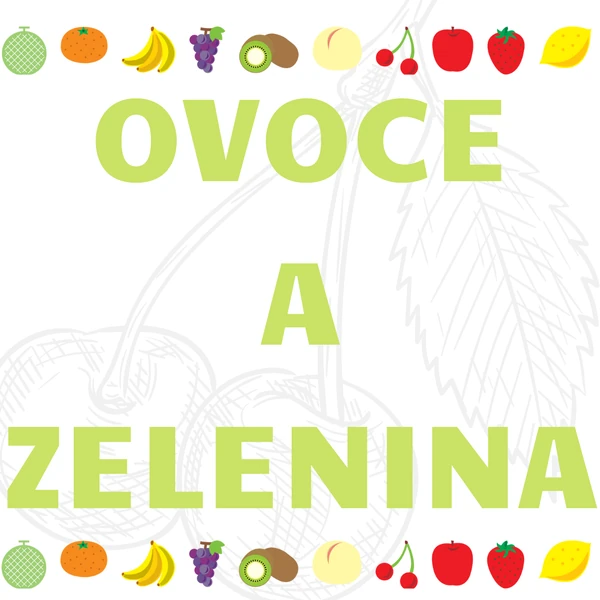Výukové karty OVOCE A ZELENINA