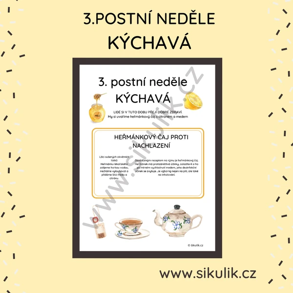 TŘETÍ POSTNÍ NEDĚLE KÝCHAVÁ