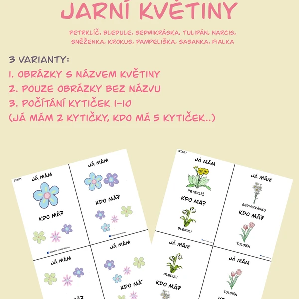 Já mám, kdo má- Jarní květiny
