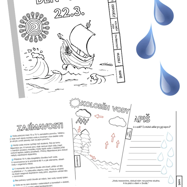 Den vody - flipbook