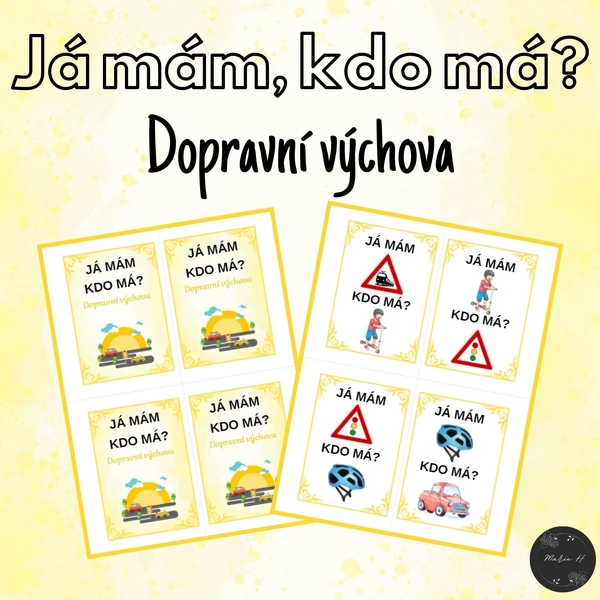 Já mám, kdo má? Dopravní výchova