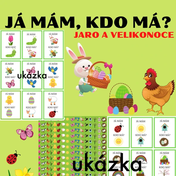 JÁ MÁM, KDO MÁ? JARO A VELIKONOCE