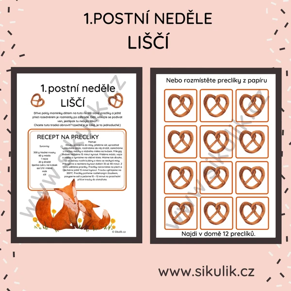 1. POSTNÍ NEDĚLE LIŠČÍ