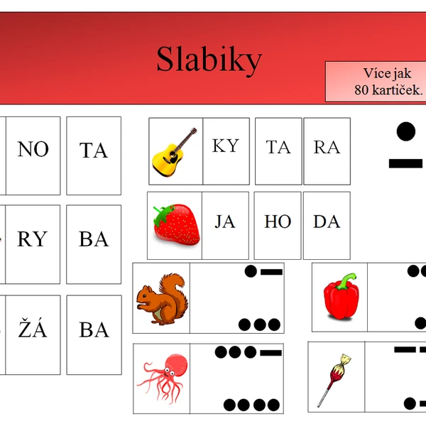 Slabiky s obrázky