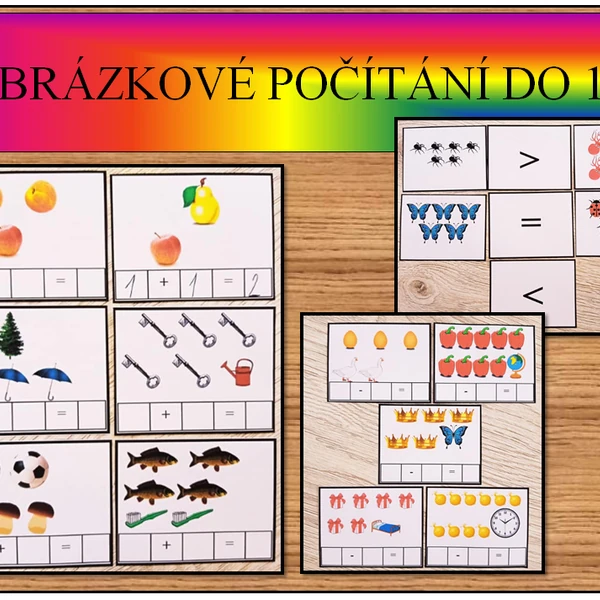 Obrázkové počítání do 10