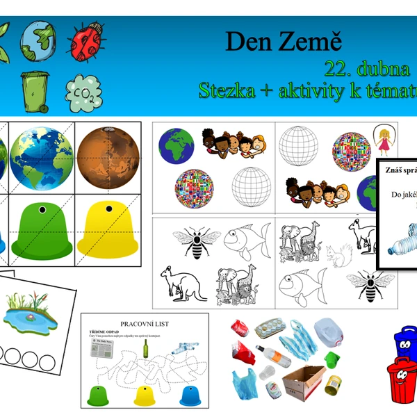 Den Země - stezka + aktivity spojené s tématem