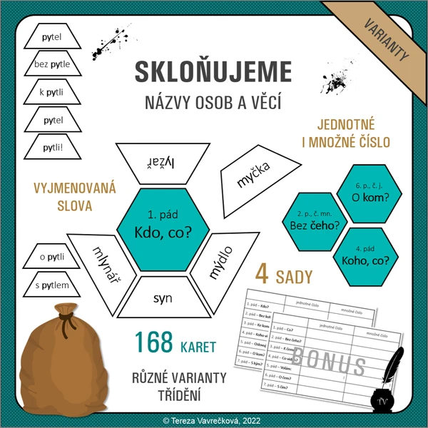 Pád a číslo podstatných jmen
